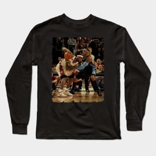 Carmelo Anthony 'Denver Nuggets'  vs LeBron James 'Cleveland Cavaliers' Long Sleeve T-Shirt